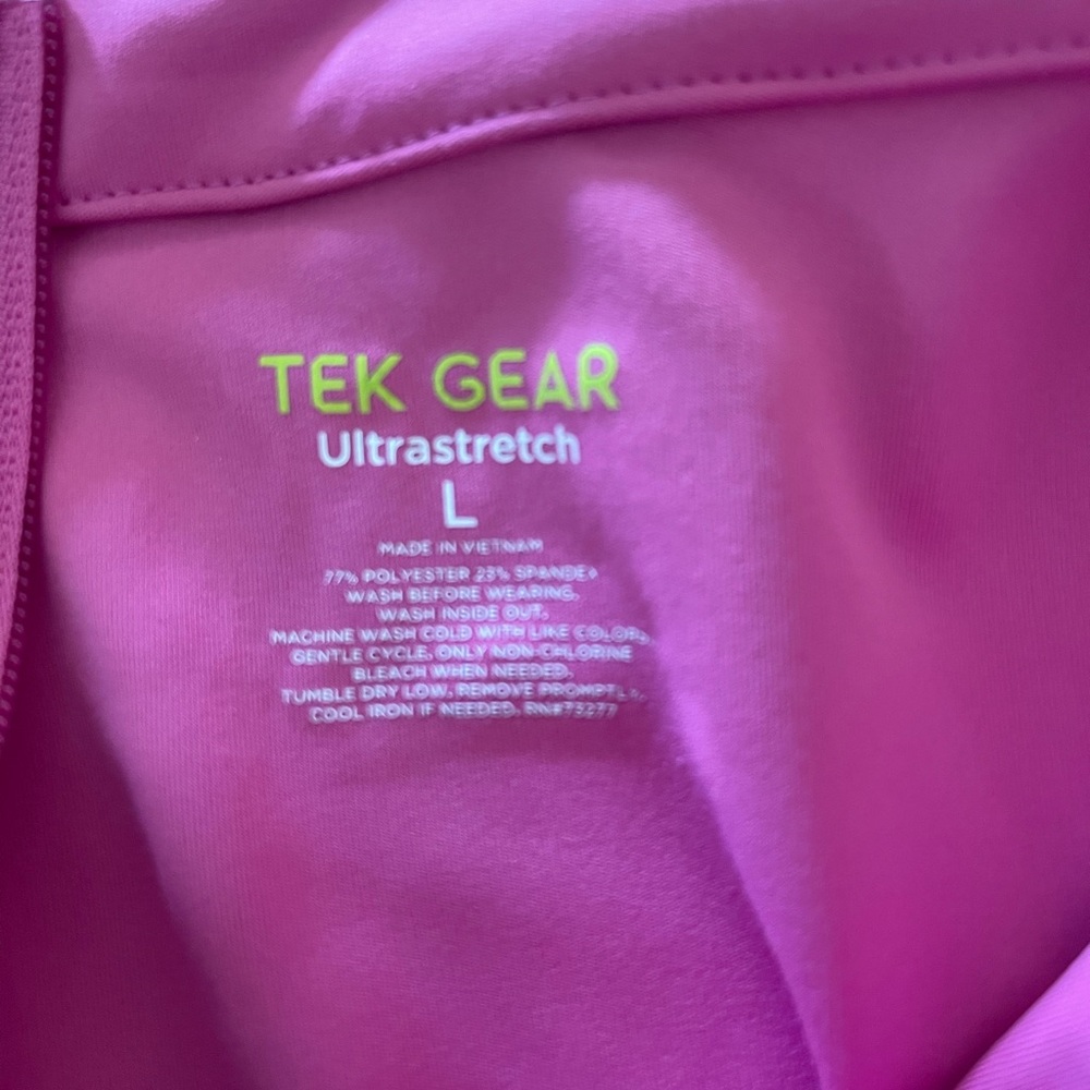 tek gear Bright Pink Full-Zip Athletic Jacket - Picture 4 of 4